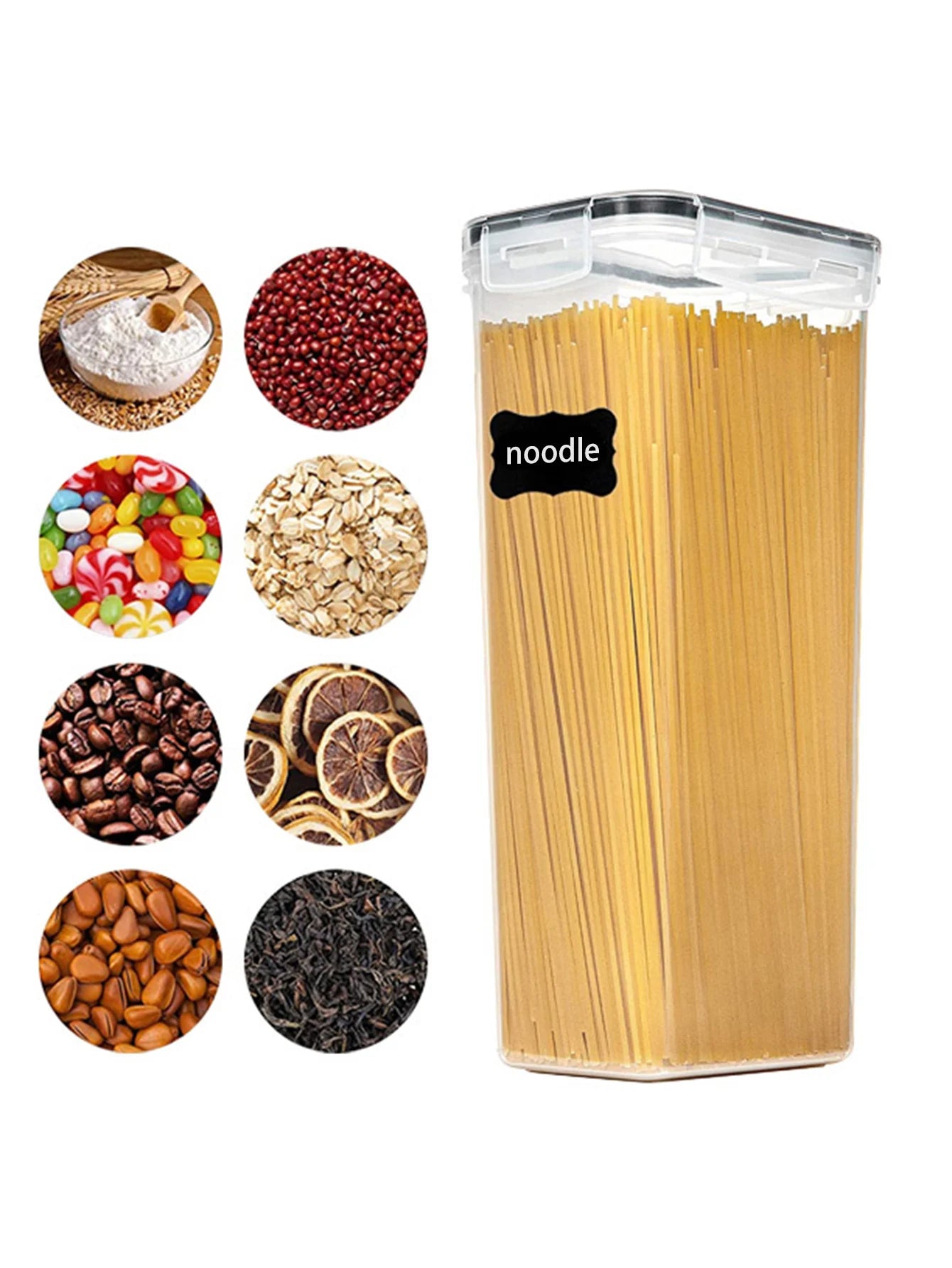 Hign-concerned Kitchen Sealed Storage Box Set 24 Pcs