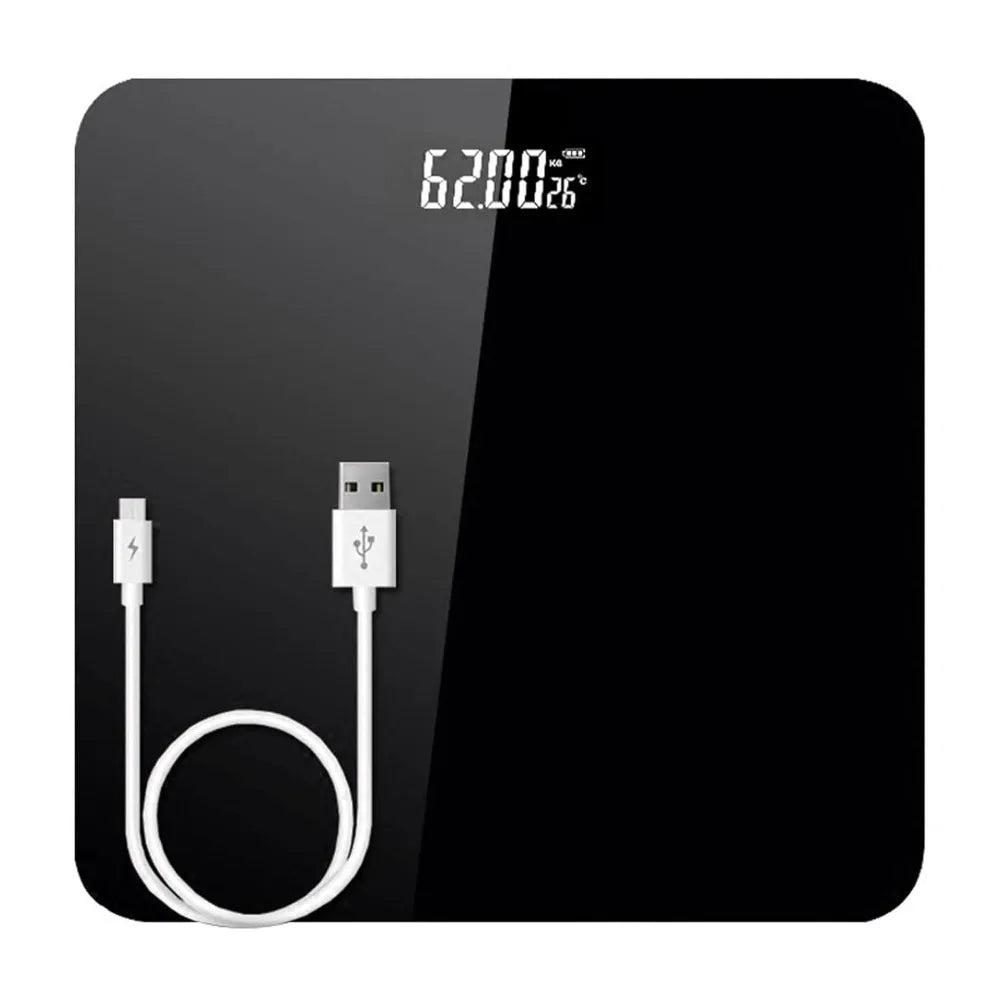 Digital Bathroom Scales Digital Electronic Weight Scale Glass Bathroom Home Use Floor Weight Scale LCD Display Weighing Supplies