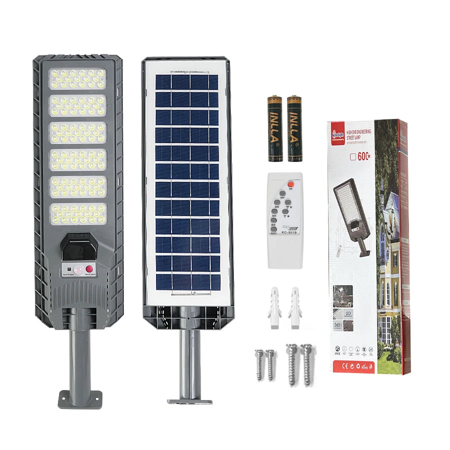 2024 Newest 600W LED Outdoor Solar Lights Motion Sensor