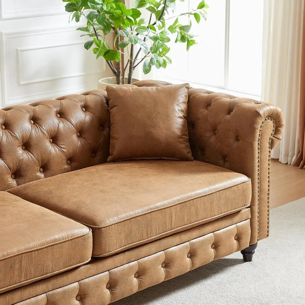 Modern Chesterfield Sofa – Elegant and Comfortable Seating