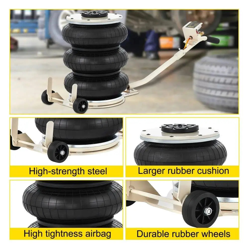 Hign-concerned Pneumatic Jack 5 Ton Heavy Duty Lift