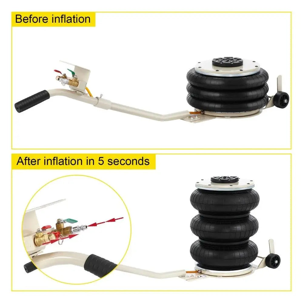 Hign-concerned Pneumatic Jack 5 Ton Heavy Duty Lift