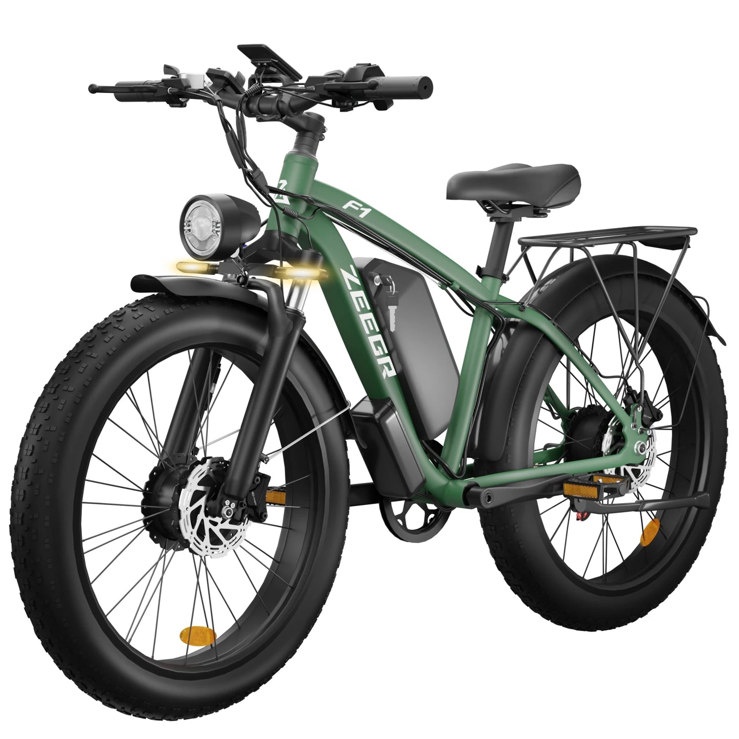 ZEEG F1 48V 2000W DualMotorizedHighPower FatTire Ebike