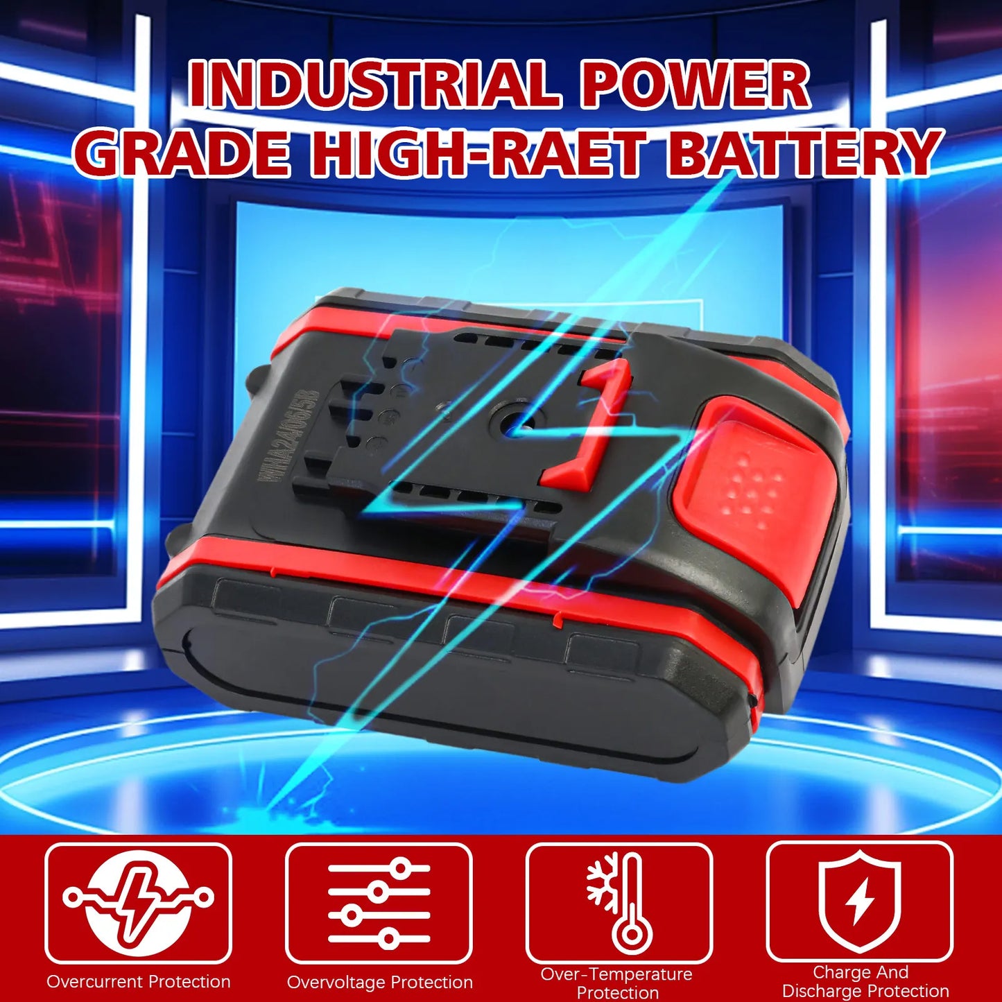 21V Cordless Drill And Impact Driver With 2 Batteries