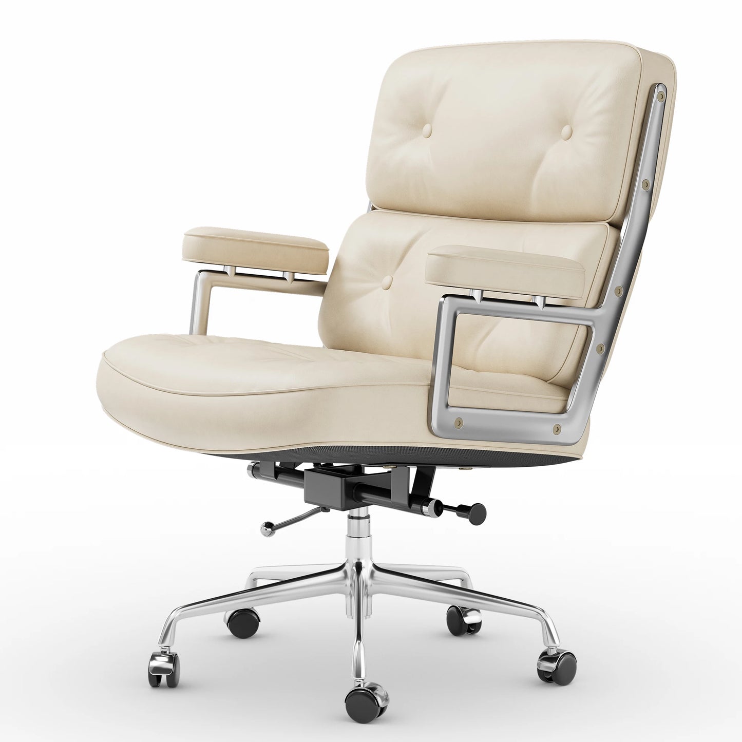 Furgle Genuine Leather Office Gaming Chair Ergonomic Swivel