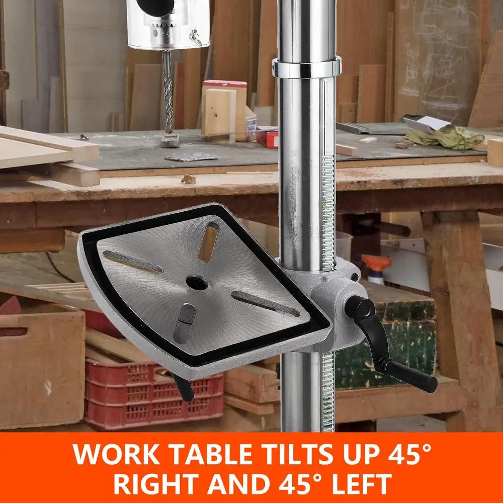 15in Benchtop Drill Press 7.5A Pure Copper Motor Machine