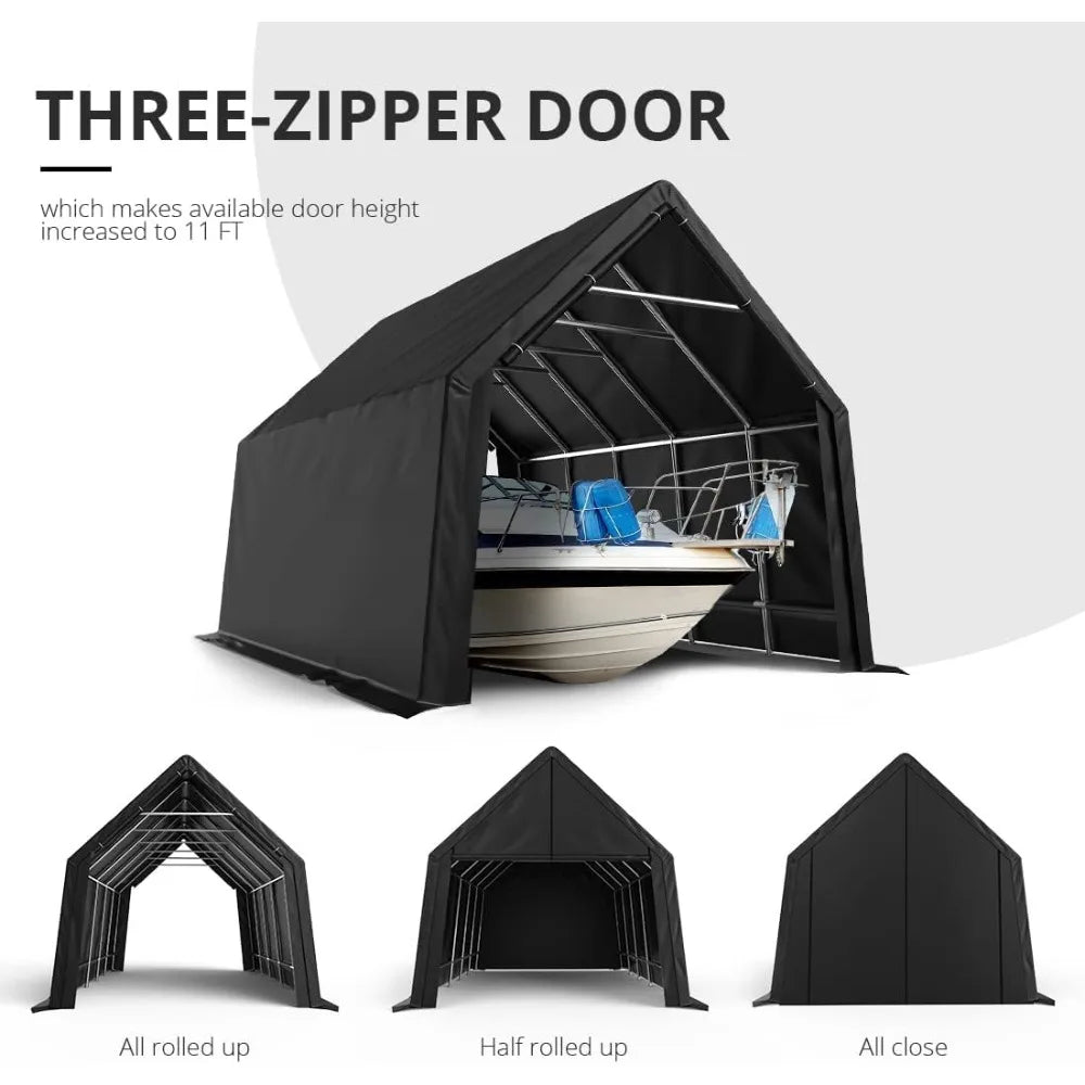 Heavy Duty Carport for SUV Truck and Boat ShelterPro