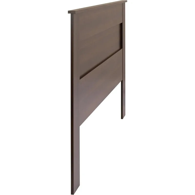 Prepac Stylish Flat Wood Panel King Size Headboard Espresso Finish 81 Inches Wide 48 Inches High