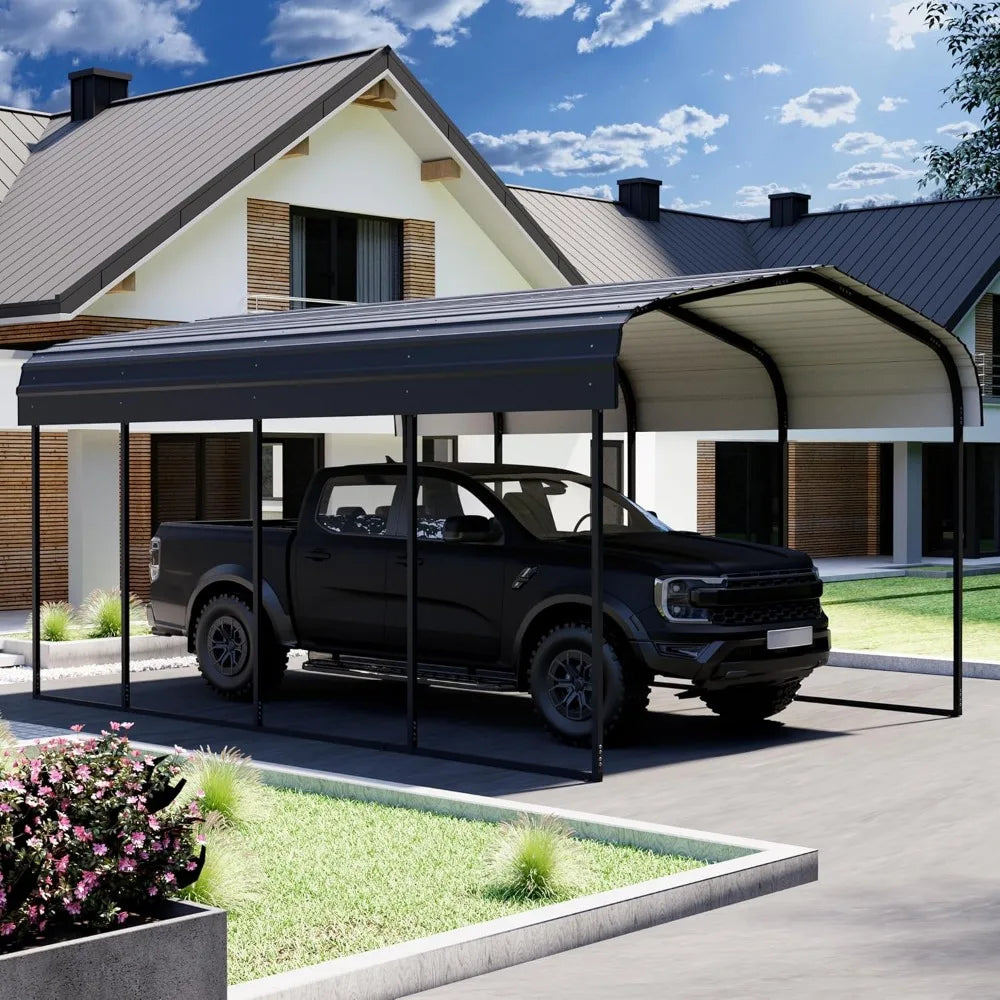 Royal Windsor Metal Carport Kit For Outdoor Storage
