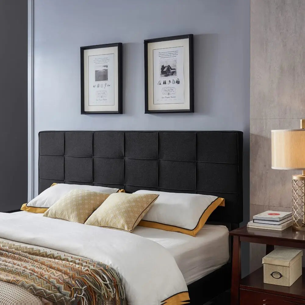 Contemporary Upholstered King/Cal King Headboard
