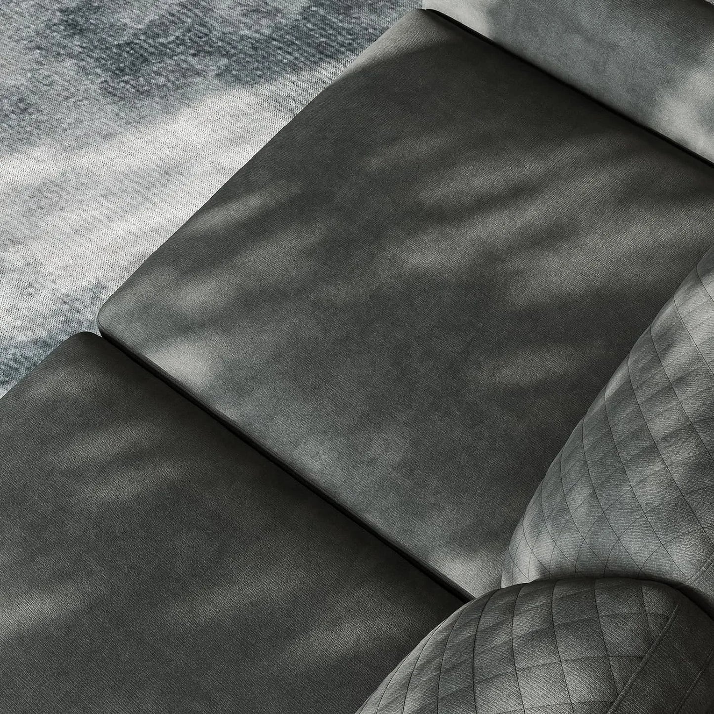 Vesgantti Mid Century Modern Loveseat Sofa For Living Room