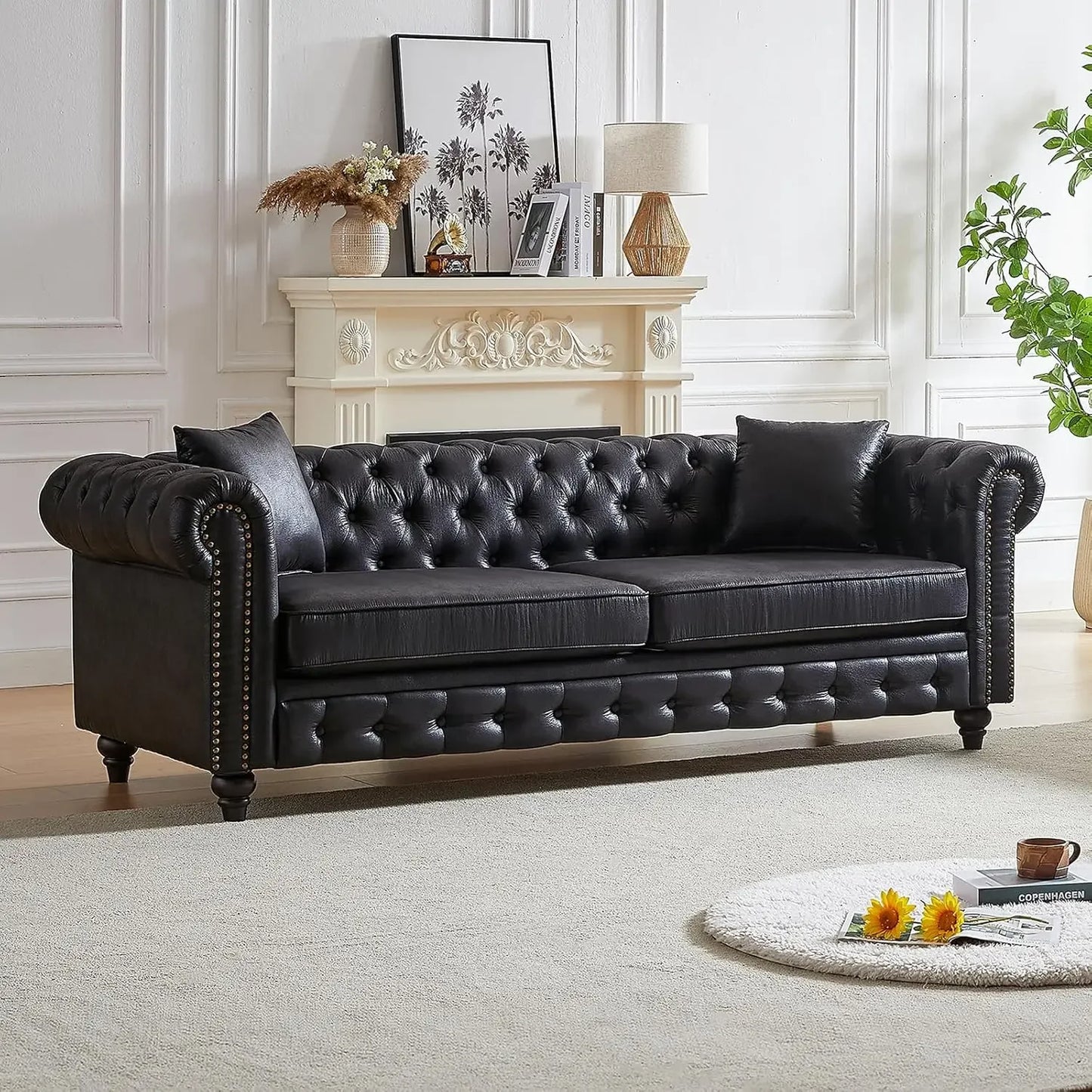 Modern Chesterfield Sofa – Elegant and Comfortable Seating