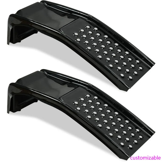 XMSJ Solid Steel Four Ton Car Ramp Set Heavy Duty Ramps