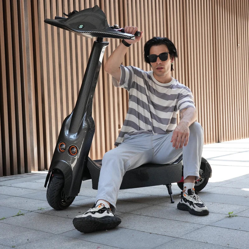 Songzo BT1 Dual 1400 Watt Motor Electric Foldable Scooter