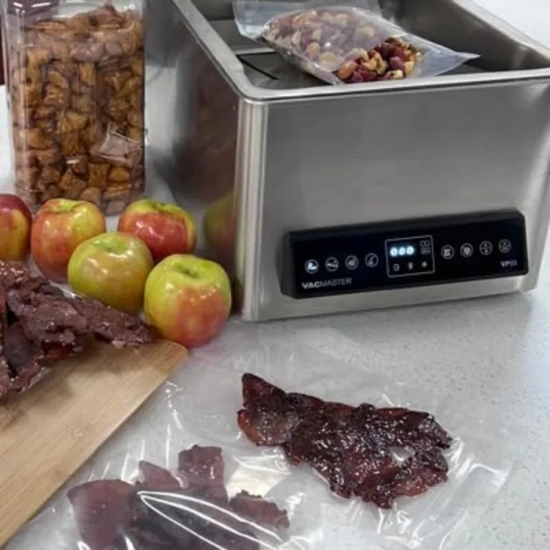 VacMaster VP95 Chamber Vacuum Sealer with Industrial Oil Pump.Catering, Sous Vide. Great for Dry Goods, Liquids and Marinades.