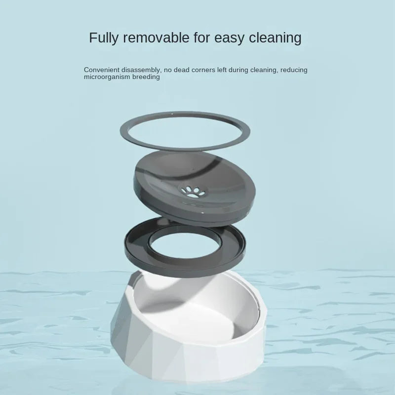 Dog Water Floating Bowl for Dogs Outdoor Travel Supplies