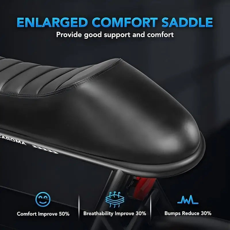 CAROMA 1200W Electric Scooter With Seat Fat Tire Commuter