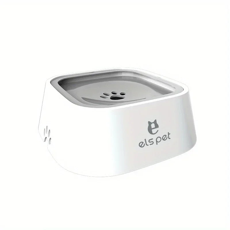 Dog Water Bowl Dog Feeders Slow Water Feeder No-Spill