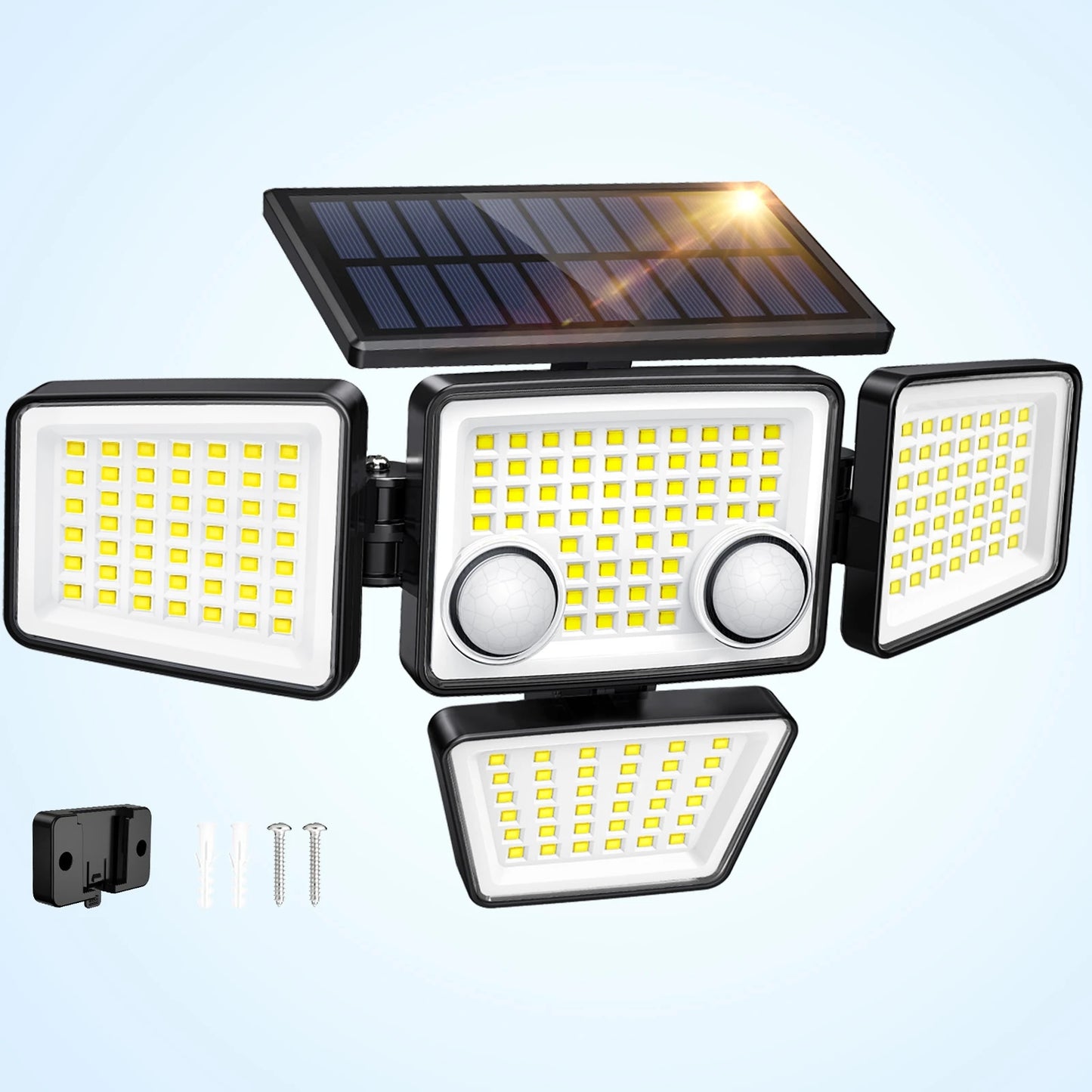 Outdoor Solar Light - 3000LM 188 LED Motion Sensor Light