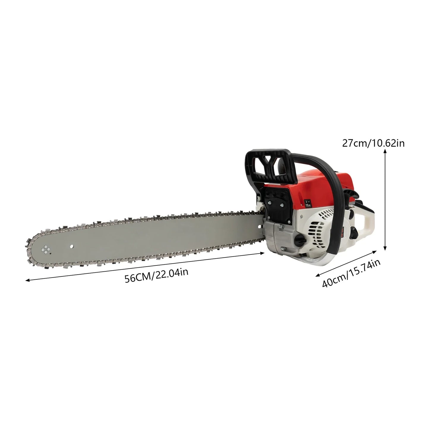 Gasoline Chainsaw 22 Inch 52cc 2Stroke