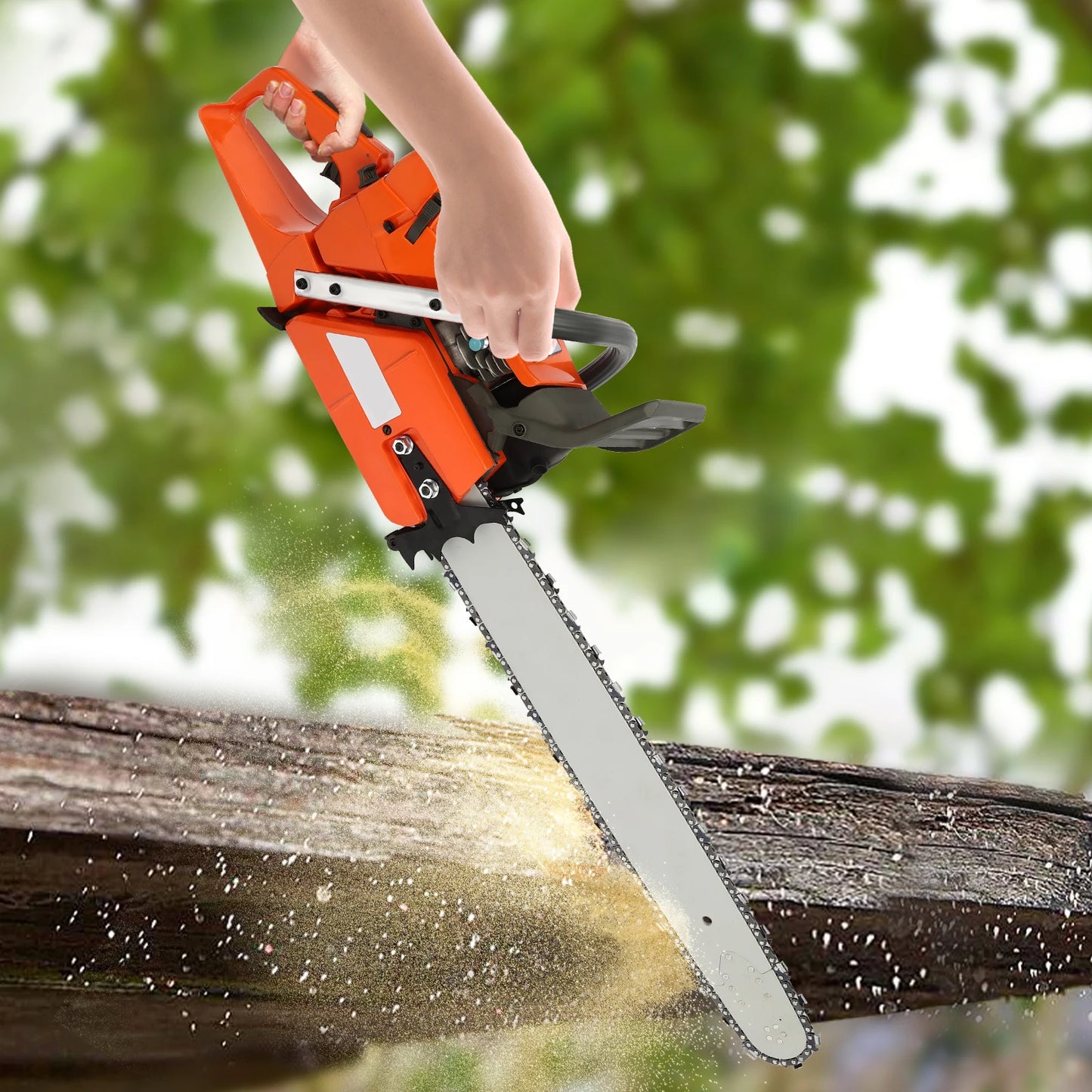 Gas Chainsaw 65cc 71.8cc 3.4KW 3.9KW Engine Perfect for Heavy Duty Tasks