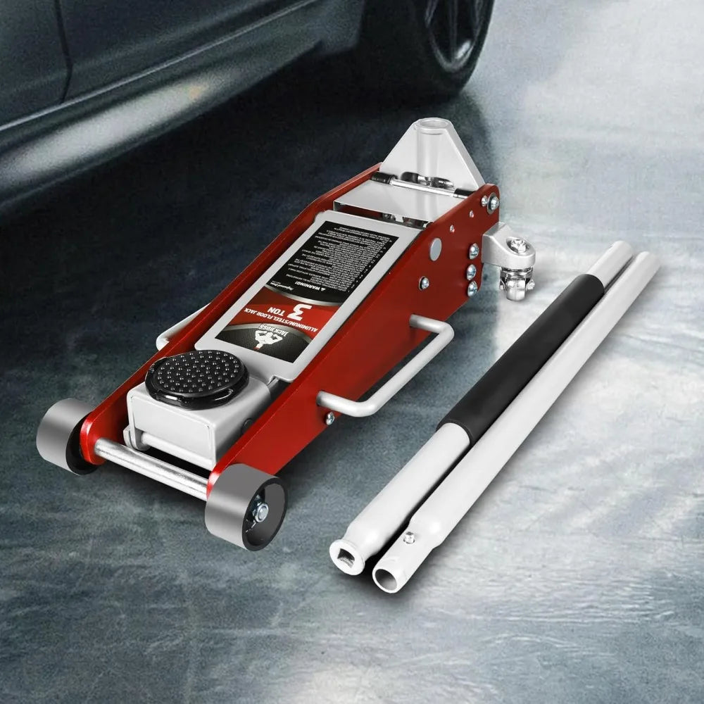 3 Ton Low Profile Aluminum and Steel Racing Floor Jack