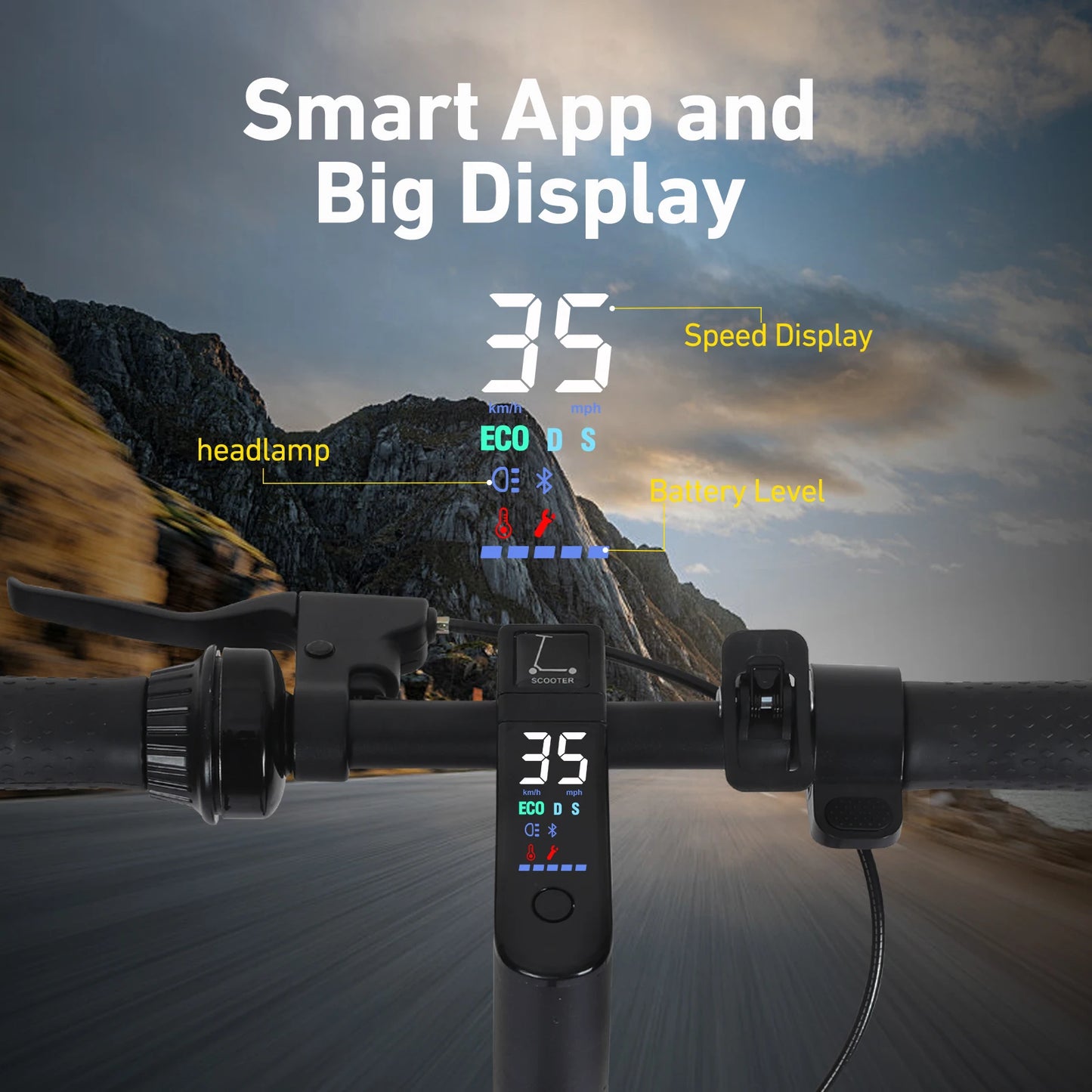 Freeboy 500W Folding Electric Scooter With Shock Absorbers