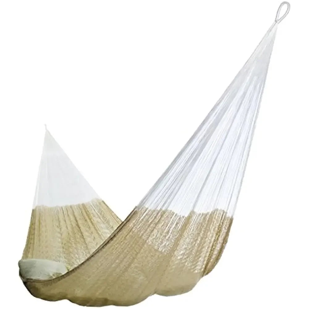 12.5 Ft Outdoor Patio Handmade Hammocks with 13 Ft Stands, Carries Up to 550 Lbs for Two, Outdoor Patio Hammocks