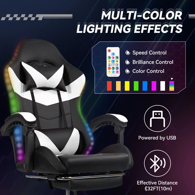 Nalupatio Ergonomic Office Chair Leather Esports Gaming