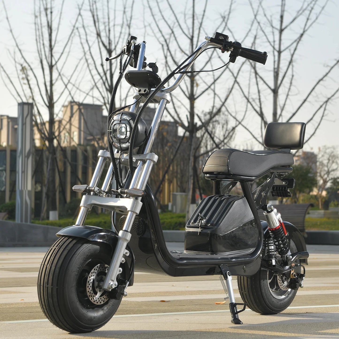 Citycoco Electric Fat Tire Scooter 2000W Max Speed Miles