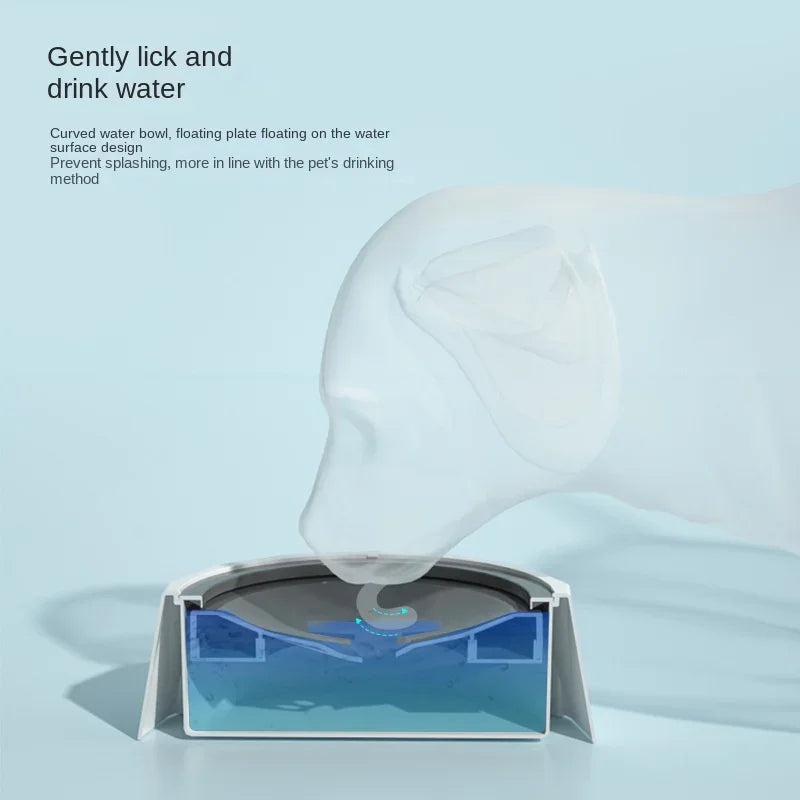 Dog Water Floating Bowl for Dogs Outdoor Travel Supplies