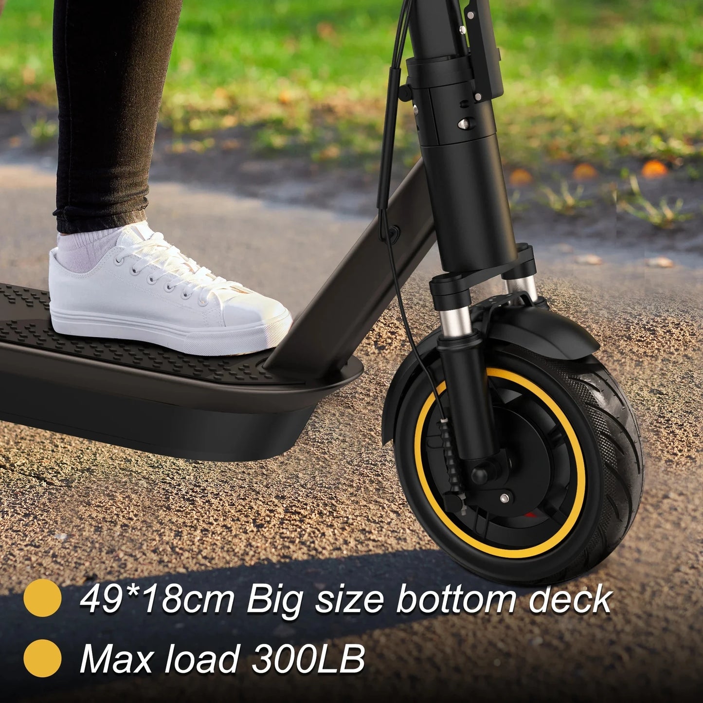 AOVOPRO Ledpad Esmax Electric Scooter Foldable 500W