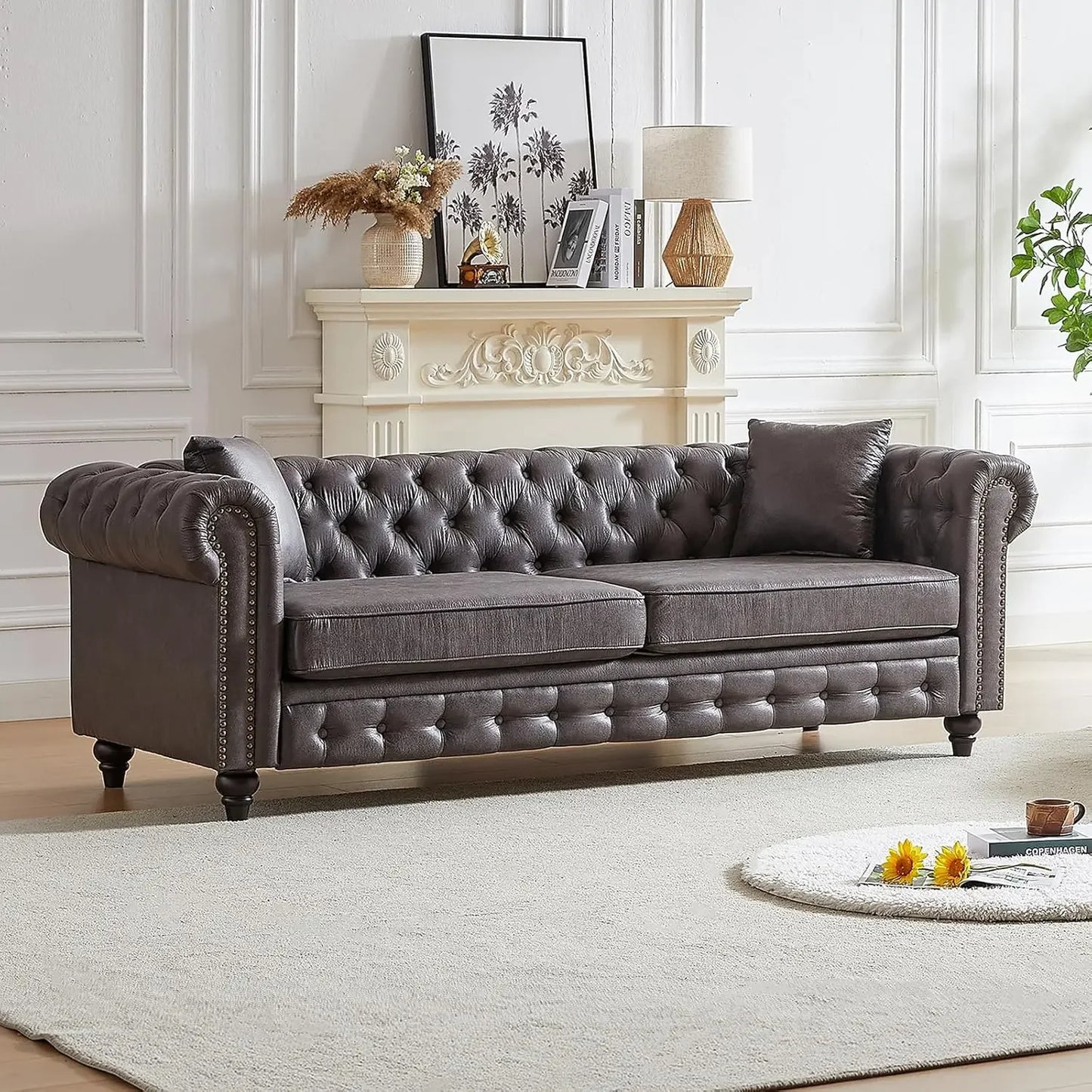 Modern Chesterfield Sofa – Elegant and Comfortable Seating