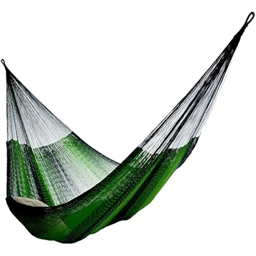 12.5 Ft Outdoor Patio Handmade Hammocks with 13 Ft Stands, Carries Up to 550 Lbs for Two, Outdoor Patio Hammocks