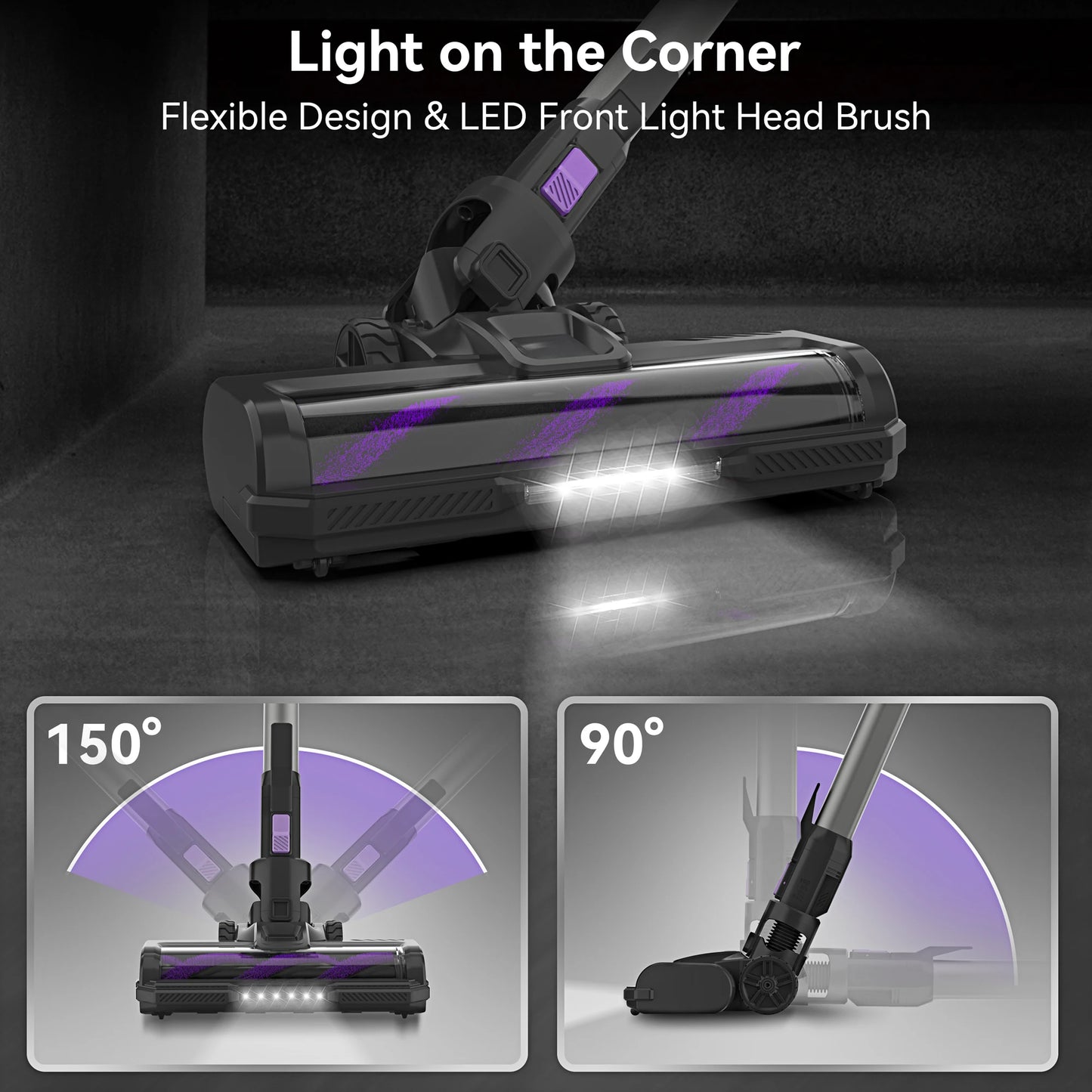 INSE S10 Cordless Vacuum Cleaner 6-In-1 Strong Suction