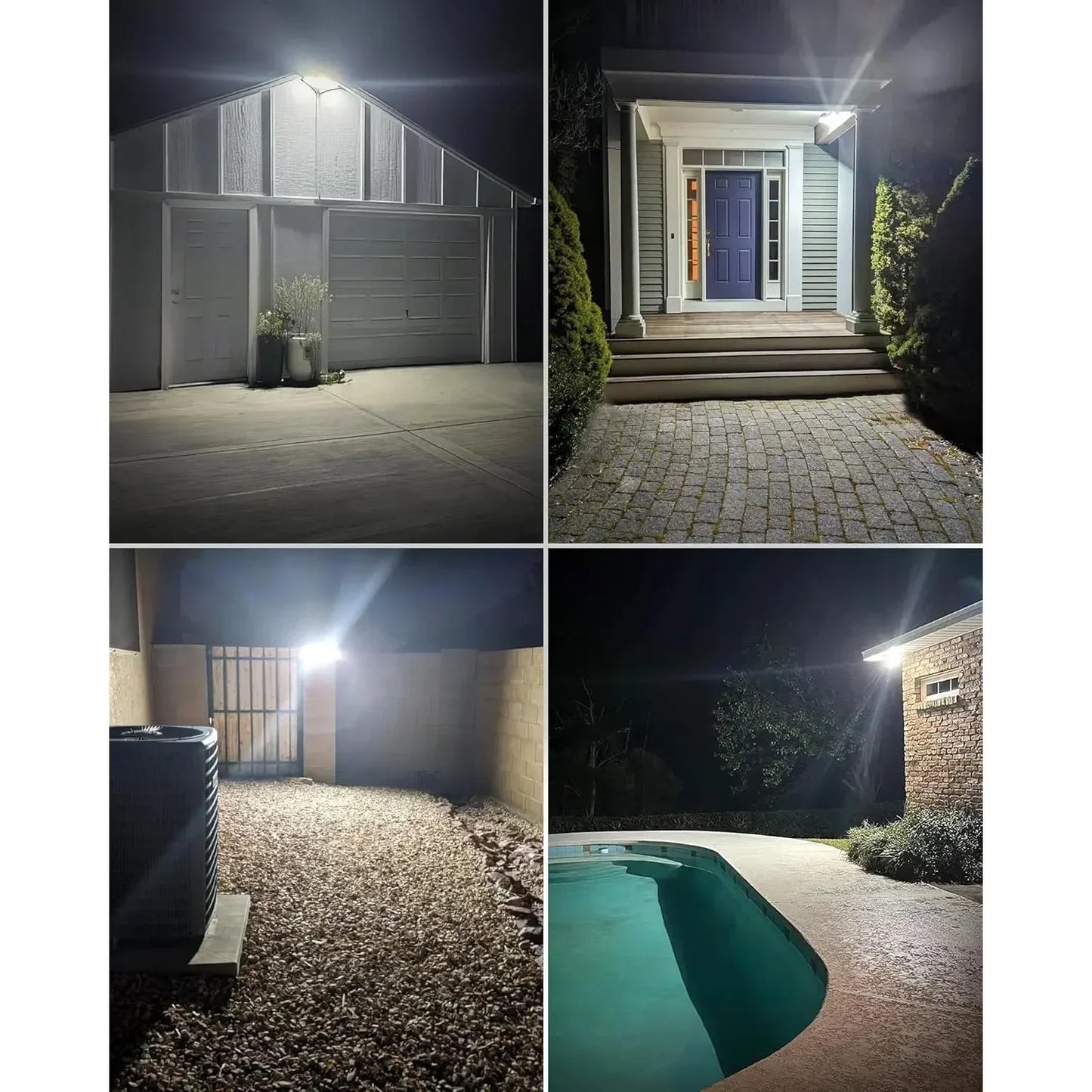 IP65 Waterproof Solar Outdoor Lights 2 Pack 252 LED Motion Sensor