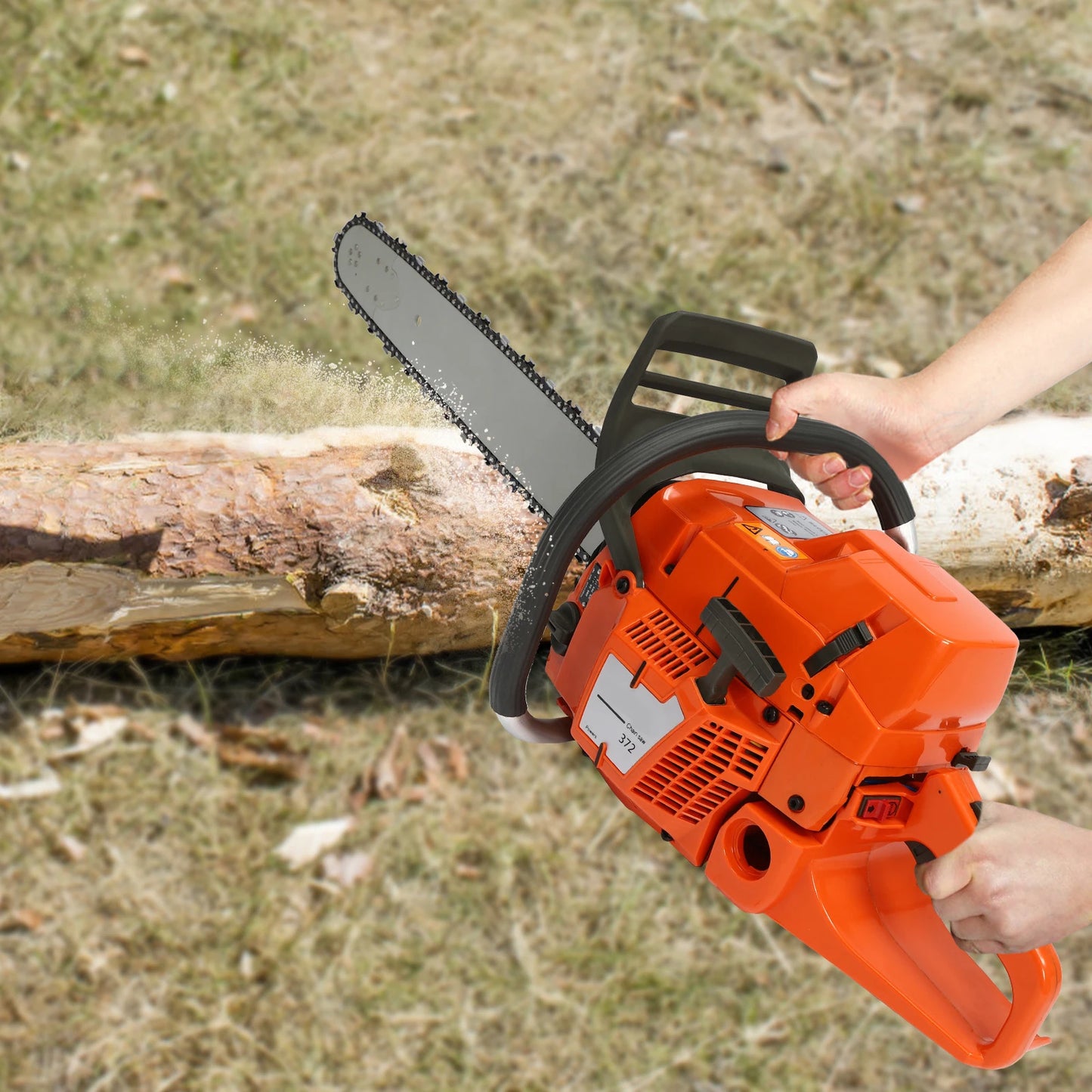 Gas Chainsaw 65cc 71.8cc 3.4KW 3.9KW Engine Perfect for Heavy Duty Tasks