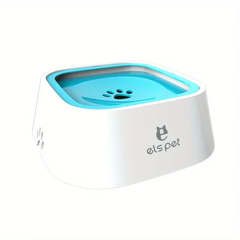 Dog Water Bowl Dog Feeders Slow Water Feeder No-Spill