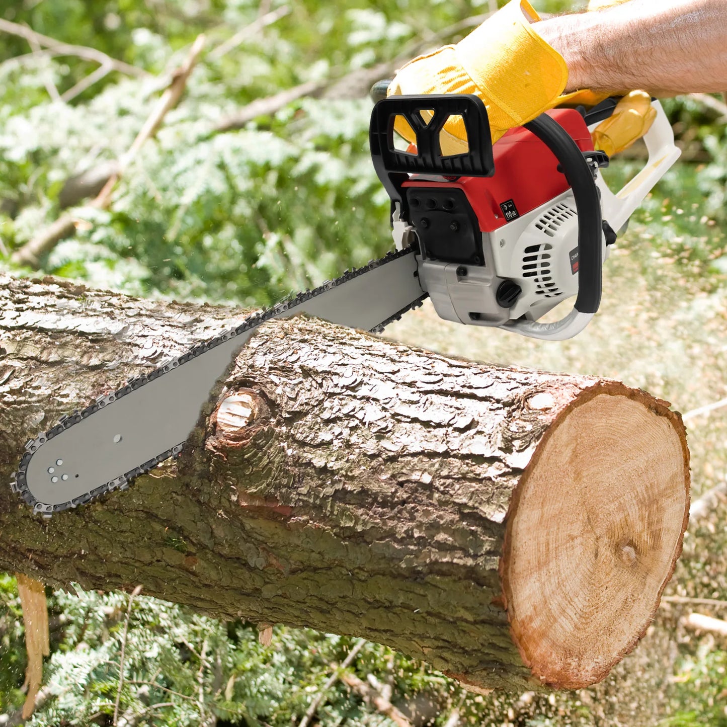 Gasoline Chainsaw 52CC 2 Stroke 2000W Handheld Pruning
