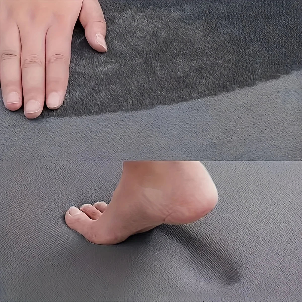 L-shaped kitchen large size absorbent carpet thick sponge soft oil absorption non-slip mat dirt-resistant foot mat