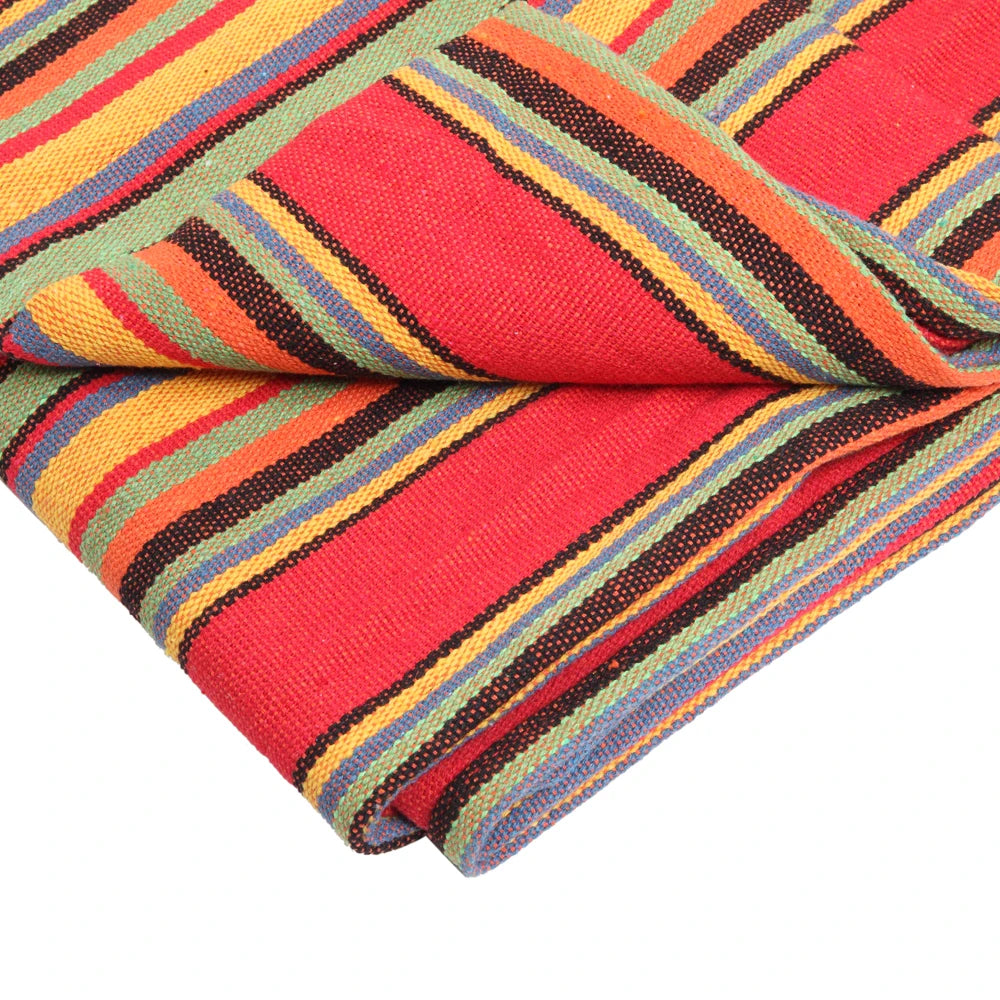 Portable Outdoor Polyester Hammock Set Red