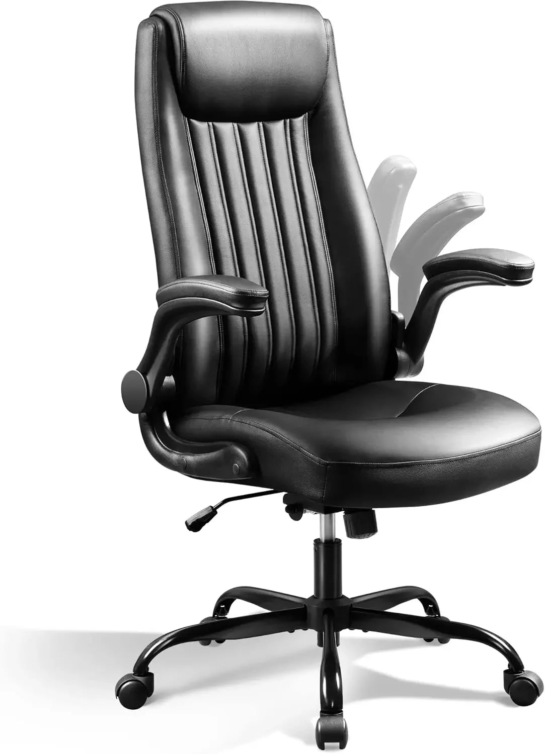 Ergonomic High Back Office Chair With Adjustable Armrests