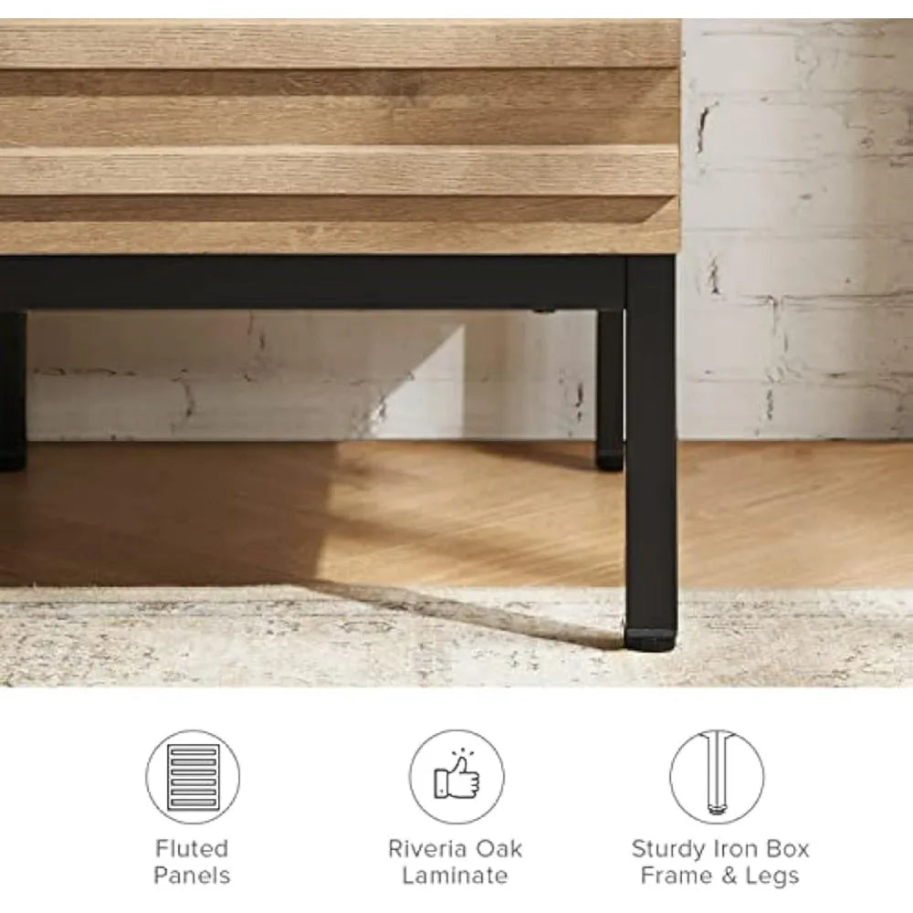 MKDK Norwin Executive Desk Modern Industrial Home Office