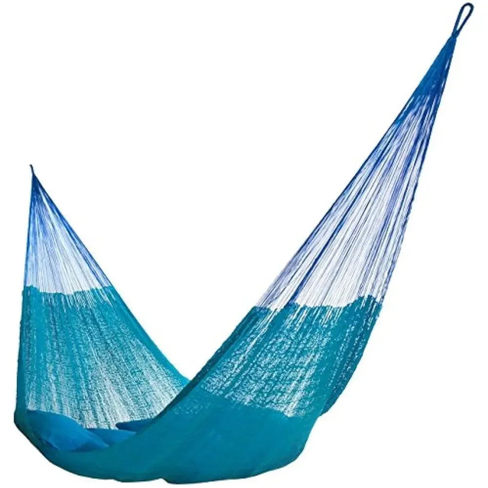 12.5 Ft Outdoor Patio Handmade Hammocks with 13 Ft Stands, Carries Up to 550 Lbs for Two, Outdoor Patio Hammocks