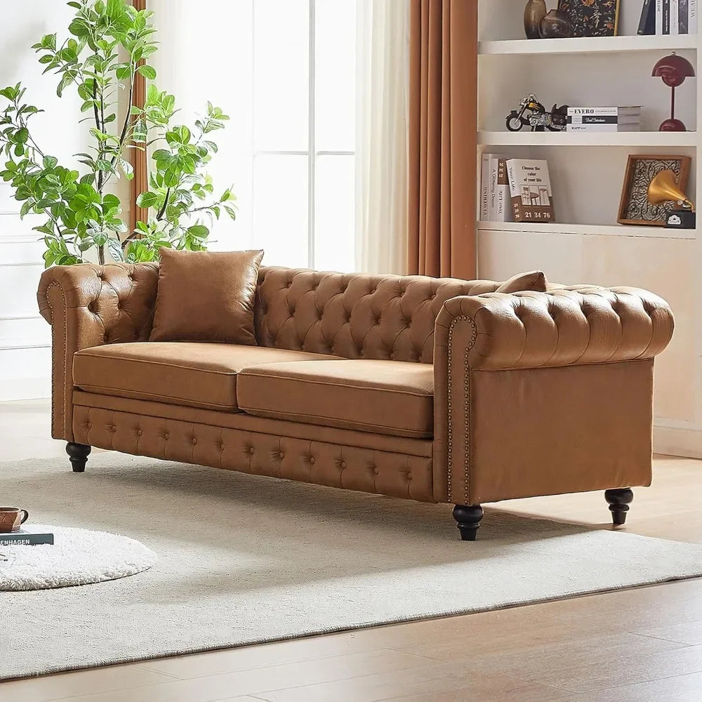 Modern Chesterfield Sofa – Elegant and Comfortable Seating