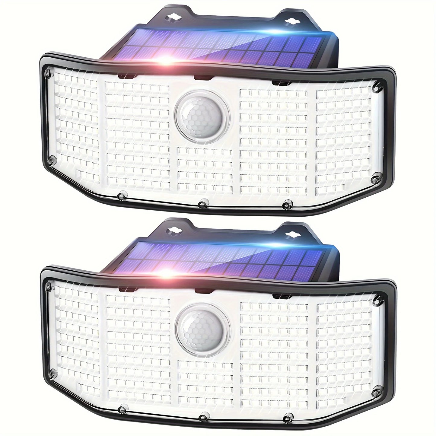 SZRSTH Solar Lights Outdoor Motion Sensor 8 Pack 252 LED