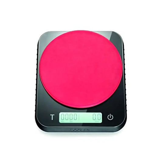 Digital Food Scale with Backlit Timer 11 Lbs. Capacity Black Precision Cooking and Baking Scale