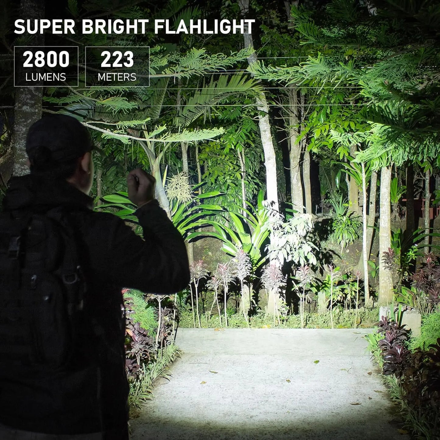 Sofirn SC28 XHP50B HD LED Rechargeable Flashlight Portable