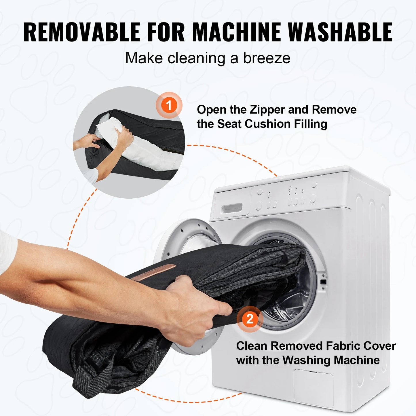 SucceBuy Waterproof Dog Car Seat Booster With Leash