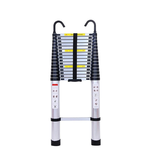 DayPlus Aluminum Telescopic Ladder With Detachable Hook